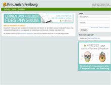 Tablet Screenshot of freiburg.kreuzmich.de